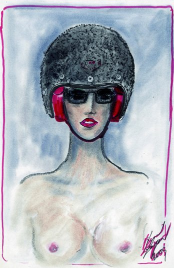 Ateliers Ruby/Dessin Ruby par Karl Lagerfeld