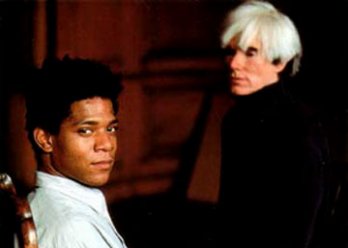 Jean-Michel Basquiat et Andy Warhol_Richard Schulman, 1984_New York_USA