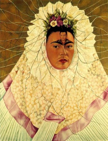 Frida Kahlo as a Tehuana_Diego on my mind, 1943_Gelman Collection_Mexico