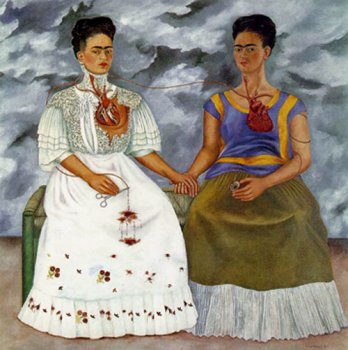 Frida Kahlo_The Two Fridas, 1939_Mexico