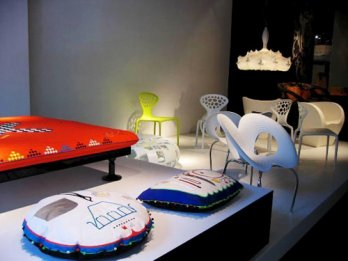 Nipa Doshi et Jonathan Levien_Charpoy pour Moroso à Milan