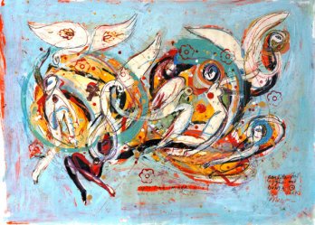 Carlito Dalceggio_Oeuvre picturale
