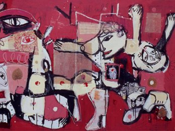 Carlito Dalceggio_Oeuvre picturale