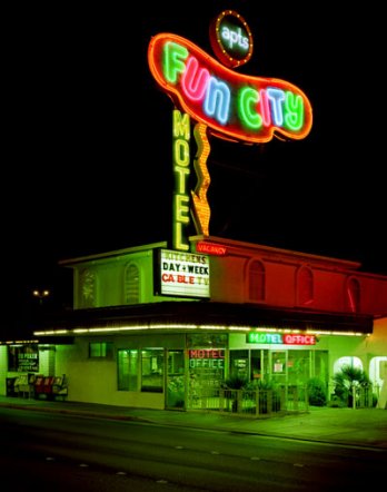 Albert Watson_Fun City Boulevard, Las Vegas, 2000