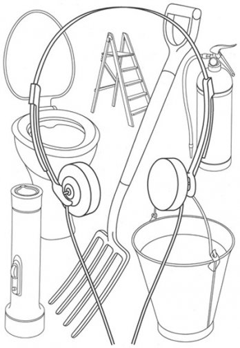 Michael Craig-Martin_Hearing things