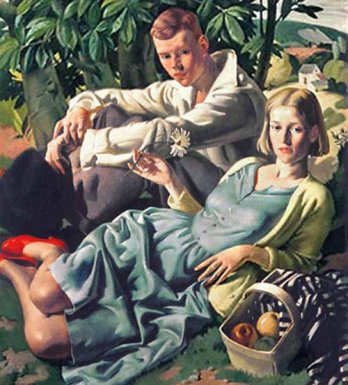 Bernard Fleetwood-Walker_Amity, 1933_Walker Art Museum, © Estate of Mrs. Peggy Fleetwood-Walker
