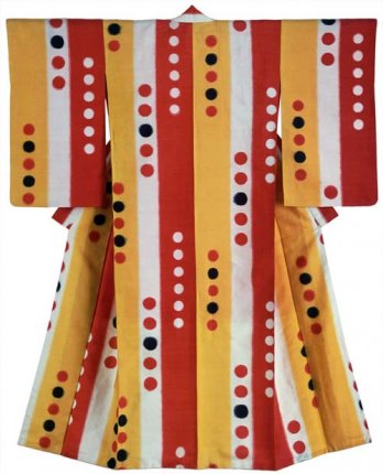 Kimono pour femme_Période Showa, 1930-1950_Montgomery Collection