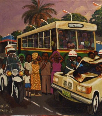 Moke_Accident de route, 1982_Kinshasa