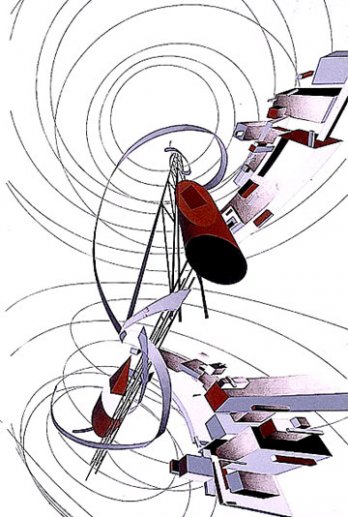 Zaha Hadid_Worldwind_1992_Scénographie d'exposition