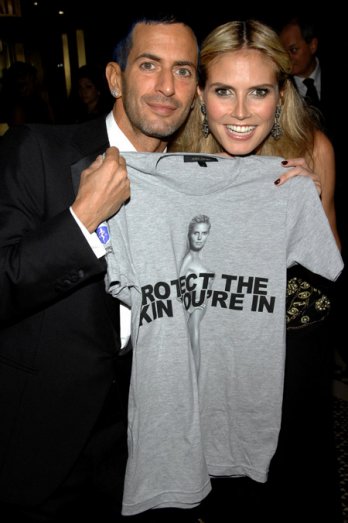 Marc Jacobs and Heidi Klum