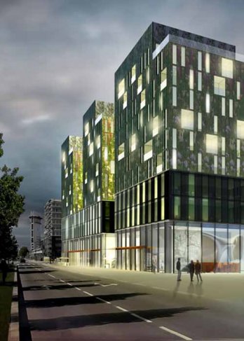 DOMINIQUE P./Bâtiment à logements_Lille