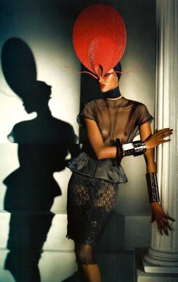 Vogue Italia Hats Three by Steven Meise