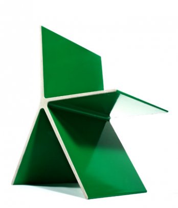 Omer Arbel_8.0 Chair_green