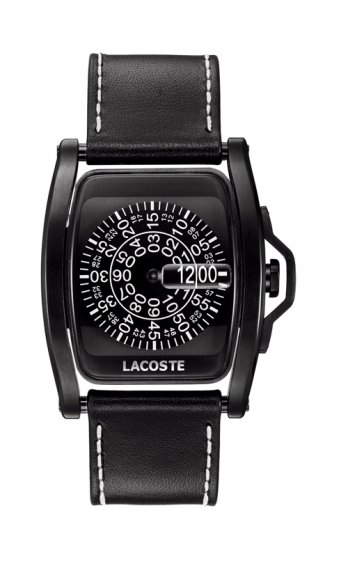 Christophe Pillet/lacoste watch.