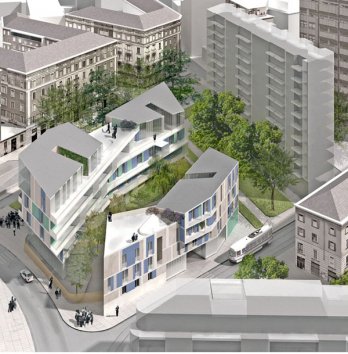 Cino Zucchi/Porta Nuova - Isolato residenziale Rosales - Viganò