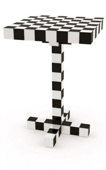 Front_Chequered table for Moooi