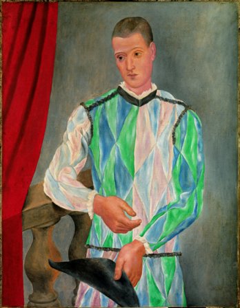 Pablo Picasso_Arlequin, (1917)