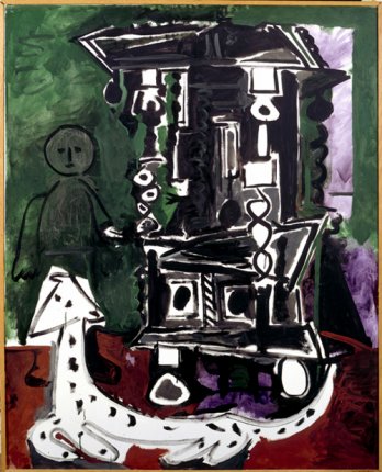 Pablo Picasso_Chien au buffet Henri II, (1959)